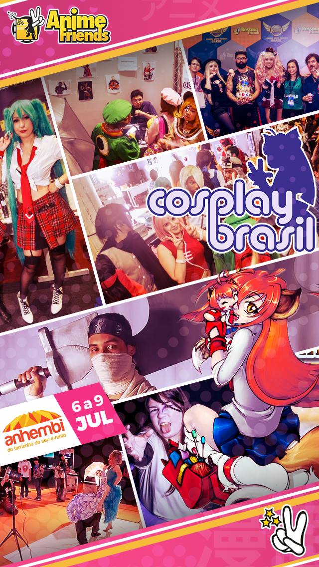 Cosplay Brasil no Anime Friends 2018