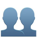 busts in silhouette
