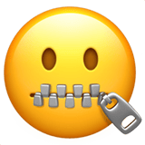 zipper mouth face